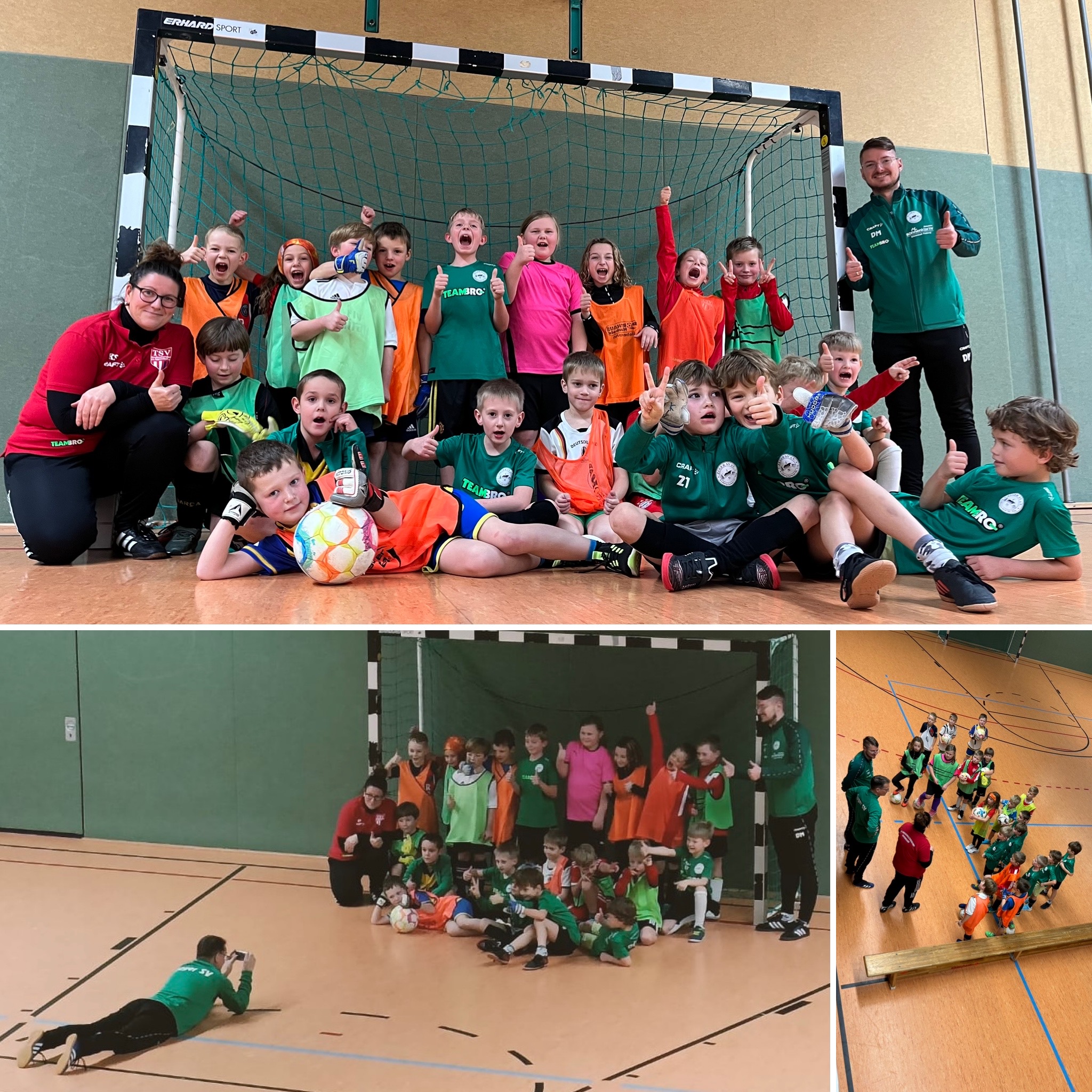 F2 zu Gast beim Training des TSV Großwaltersdorf