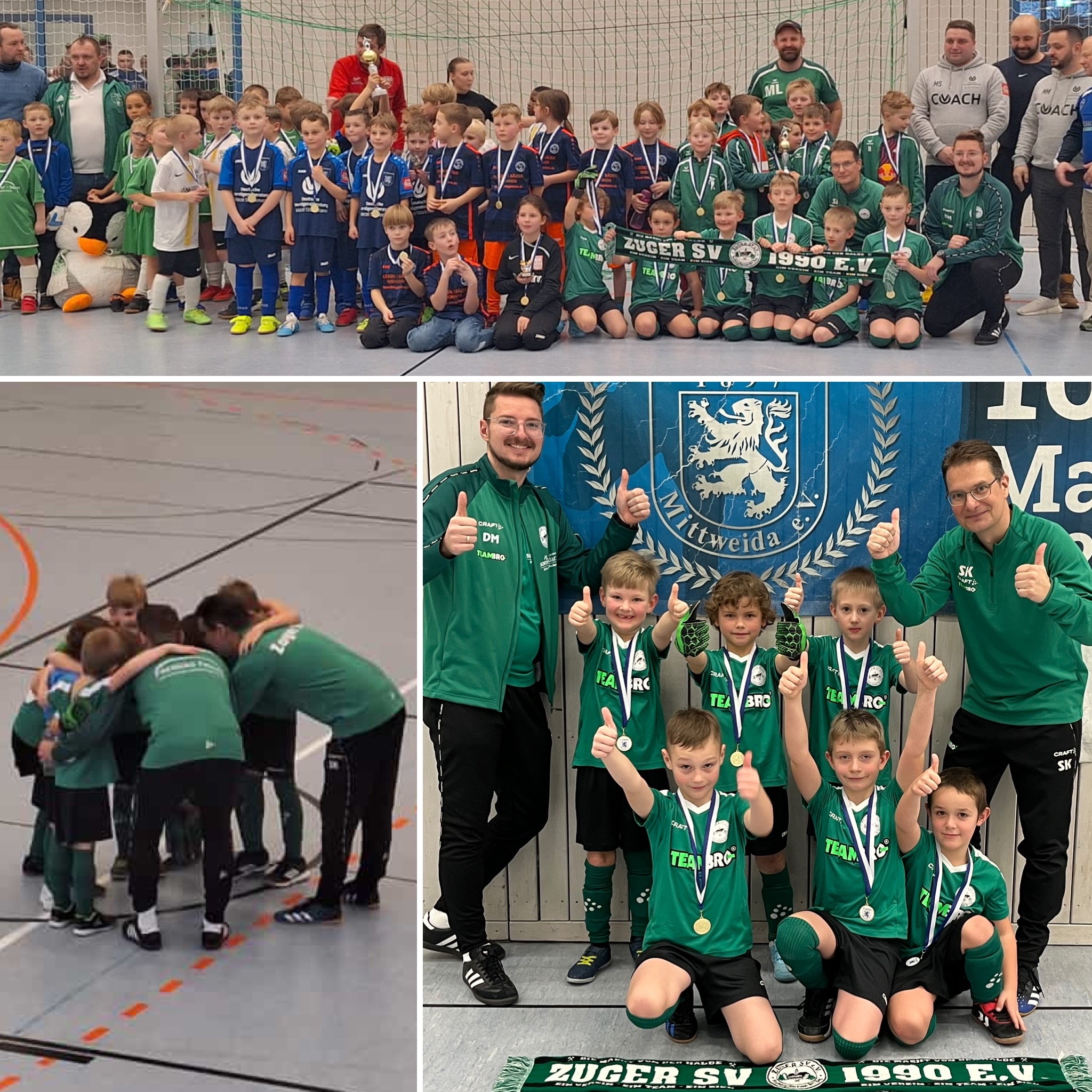 F2 zu Gast beim U8-Hallenturnier des SV Germania ...